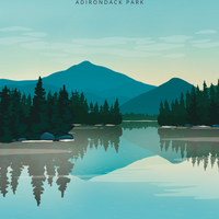 Lake Placid Print