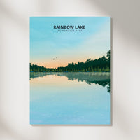 Rainbow Lake Print