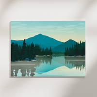 Lake Placid Landscape Print