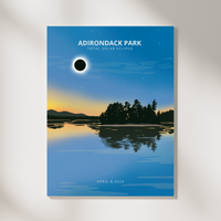 Adirondack Park Solar Eclipse Print