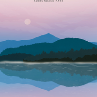 Mirror Lake Print