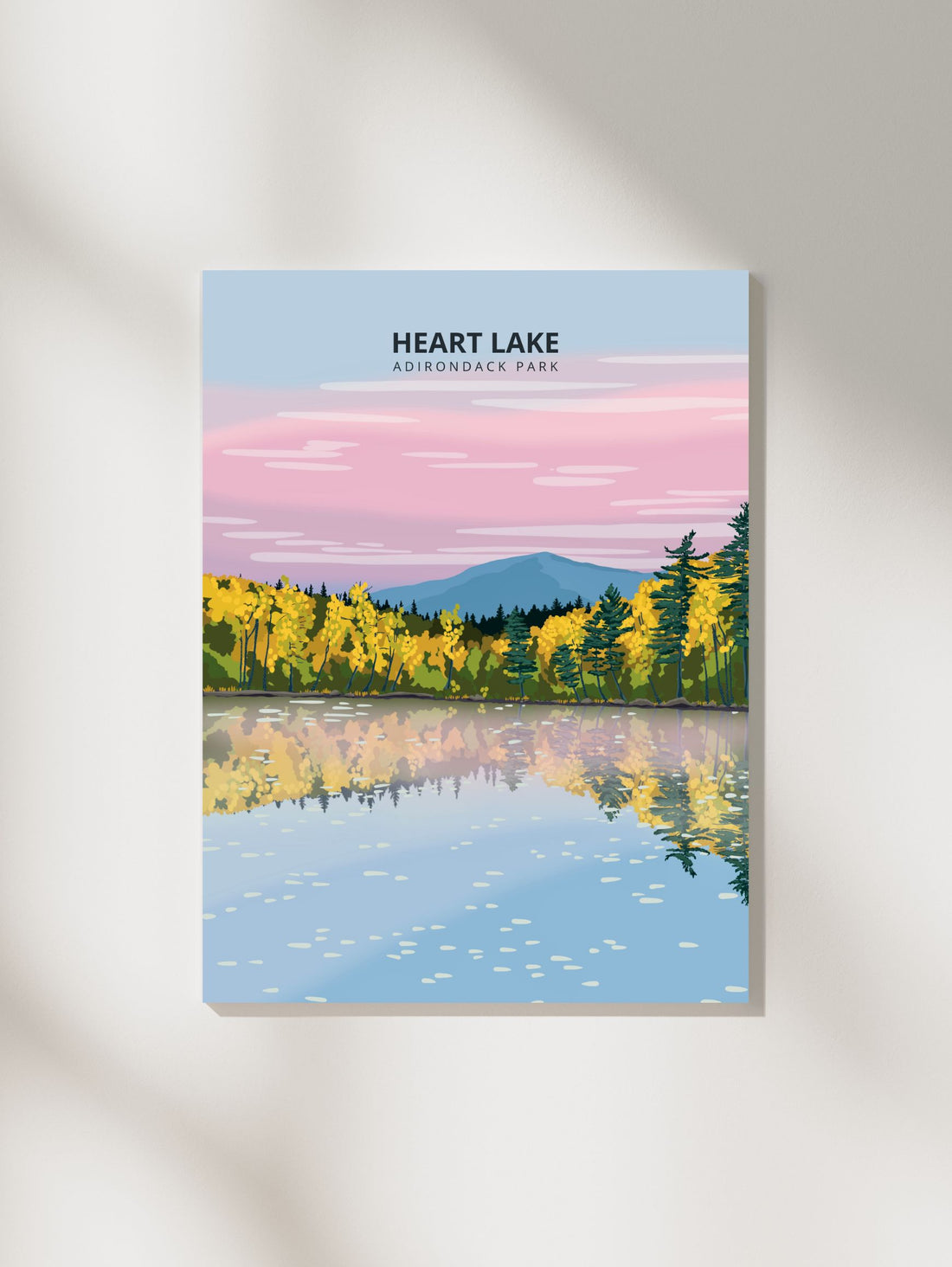 Heart Lake Print