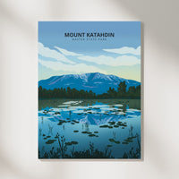 Mount Katahdin Print