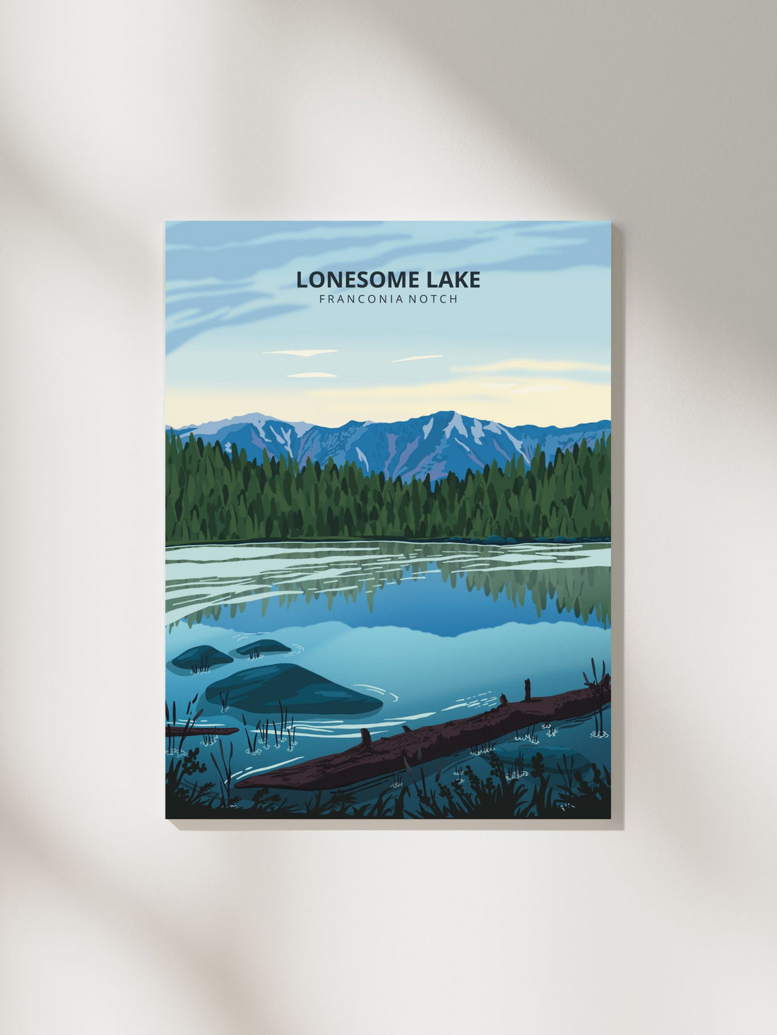 Lonesome Lake Print