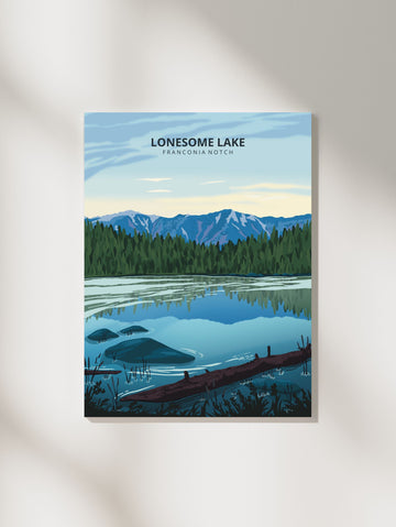 Lonesome Lake Print
