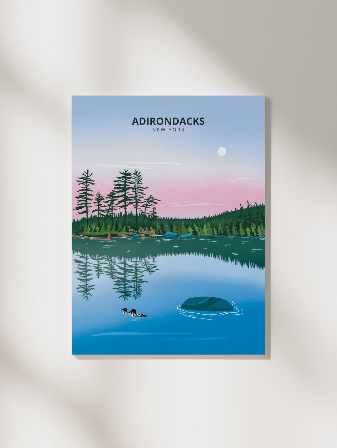 Adirondack Park Print