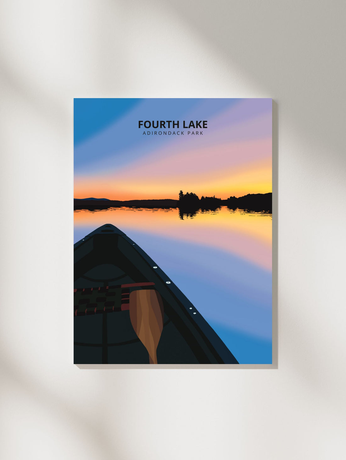 Fourth Lake Print