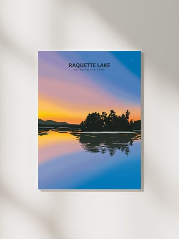 Raquette Lake Print