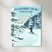 Jackrabbit Trail Print
