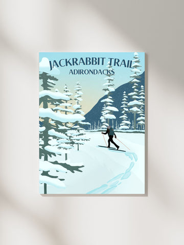 Jackrabbit Trail Print