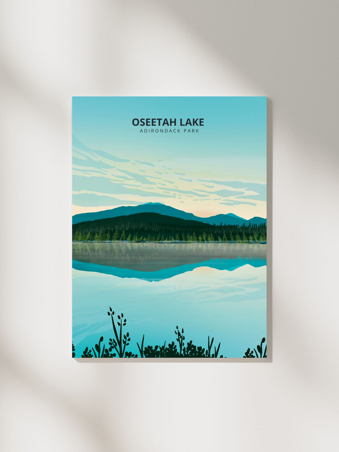 Oseetah Lake Print