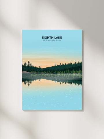 Eighth Lake Print