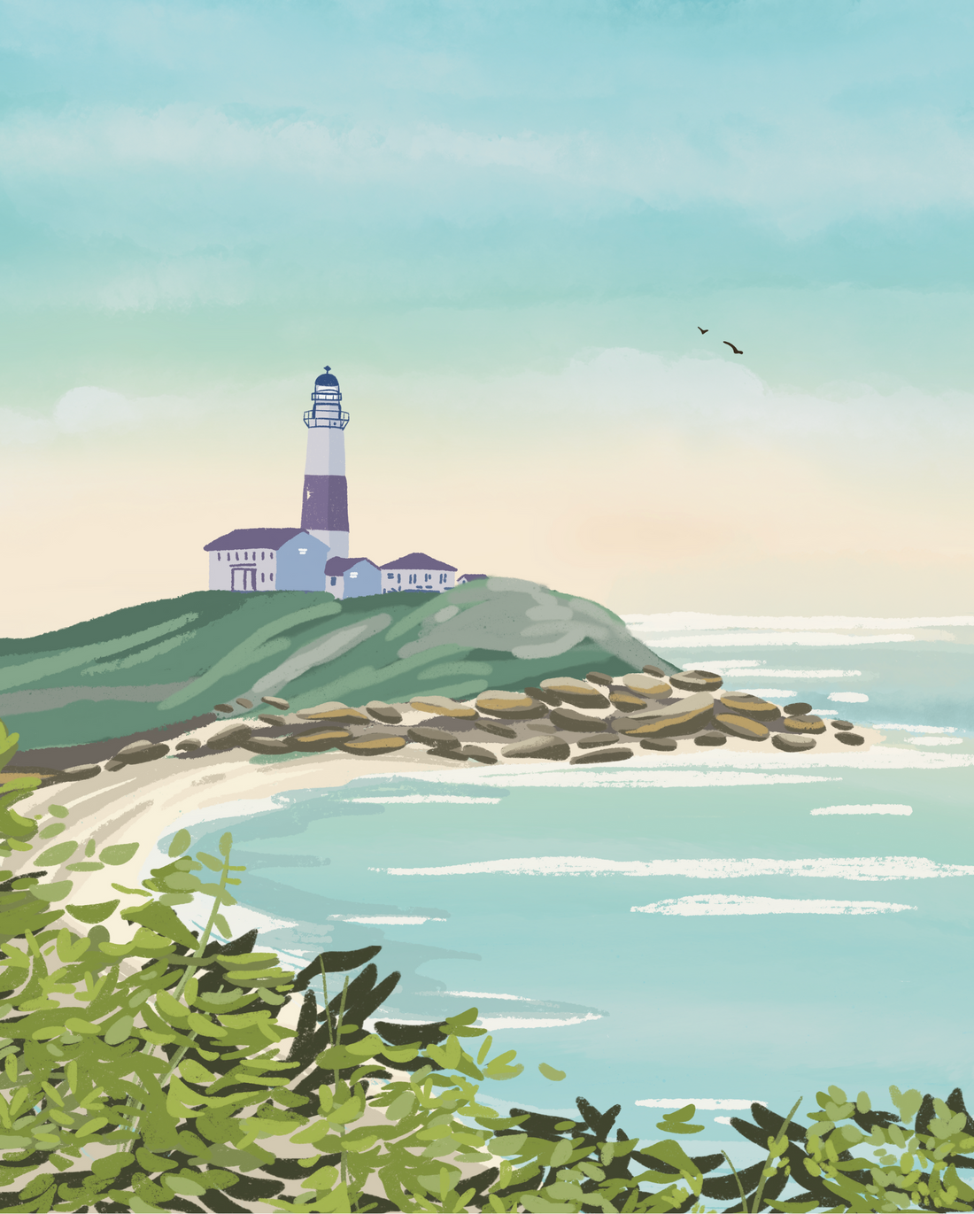 Montauk Point Lighthouse Print