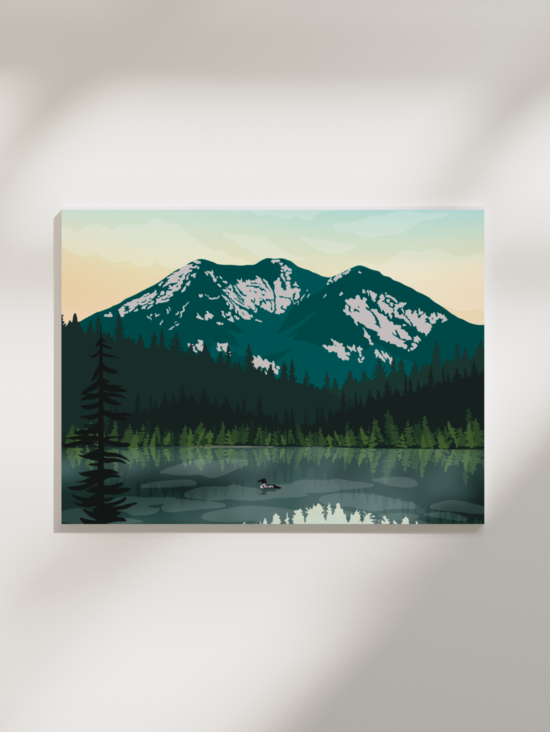 Adirondack Mountains Landscape Print
