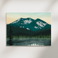 Adirondack Mountains Landscape Print