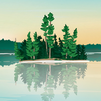 Lake Luzerne Landscape Print