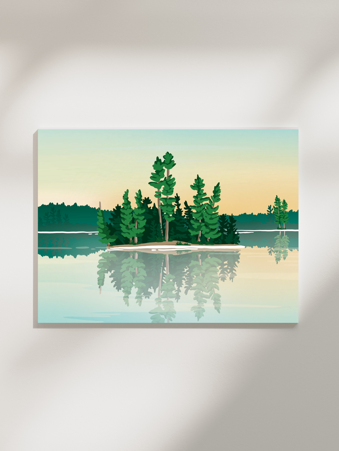 Lake Luzerne Landscape Print