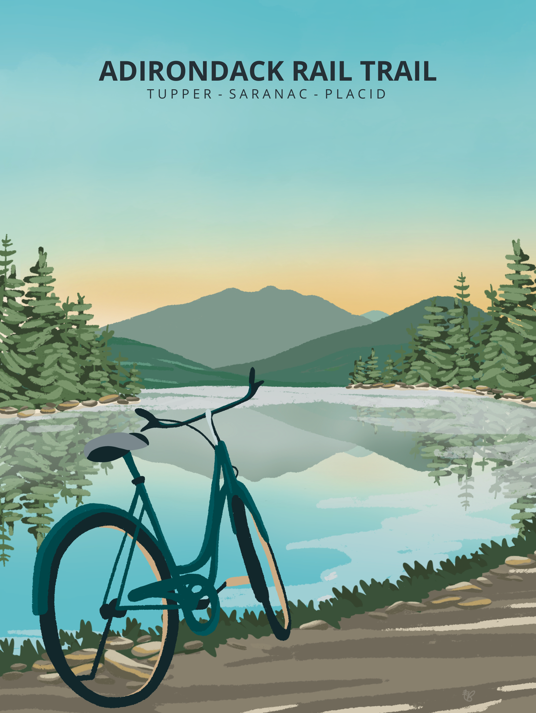 Adirondack Rail Trail Print