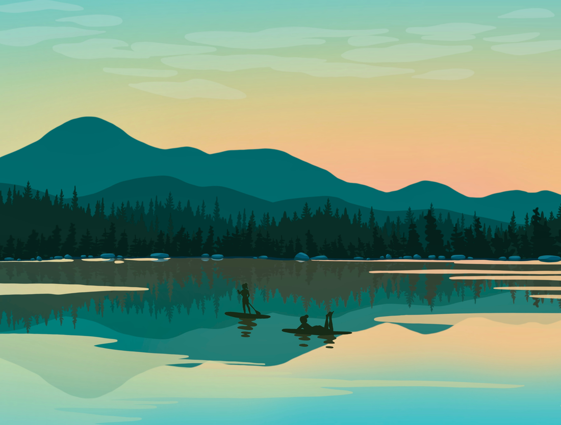 Summer in the Adirondacks Print