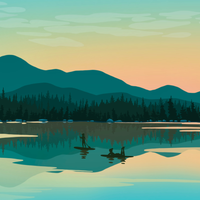 Summer in the Adirondacks Print