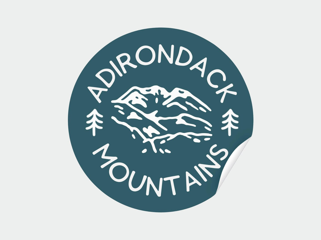 Adirondack Mountains Sticker
