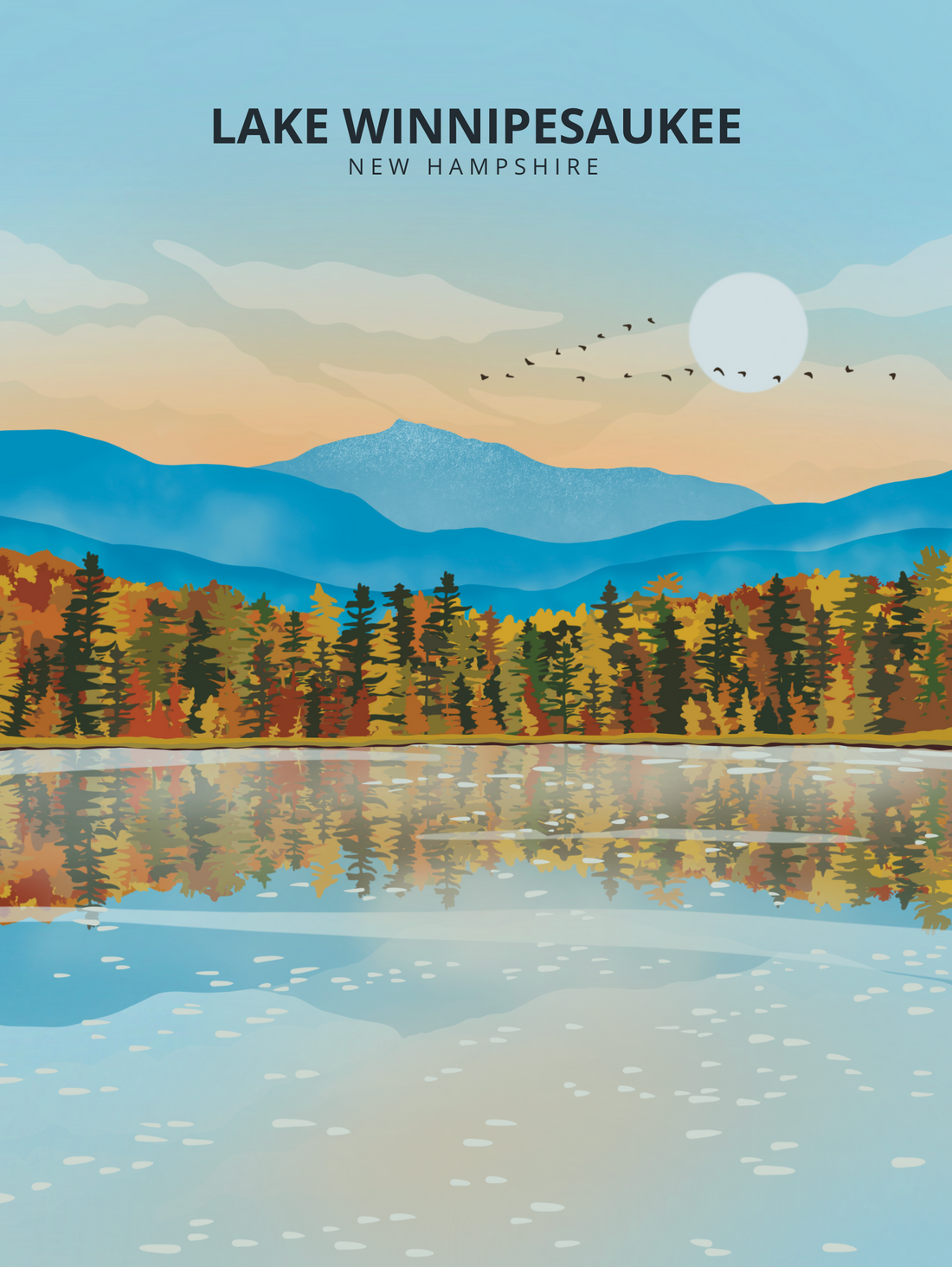 Lake Winnipesaukee Print