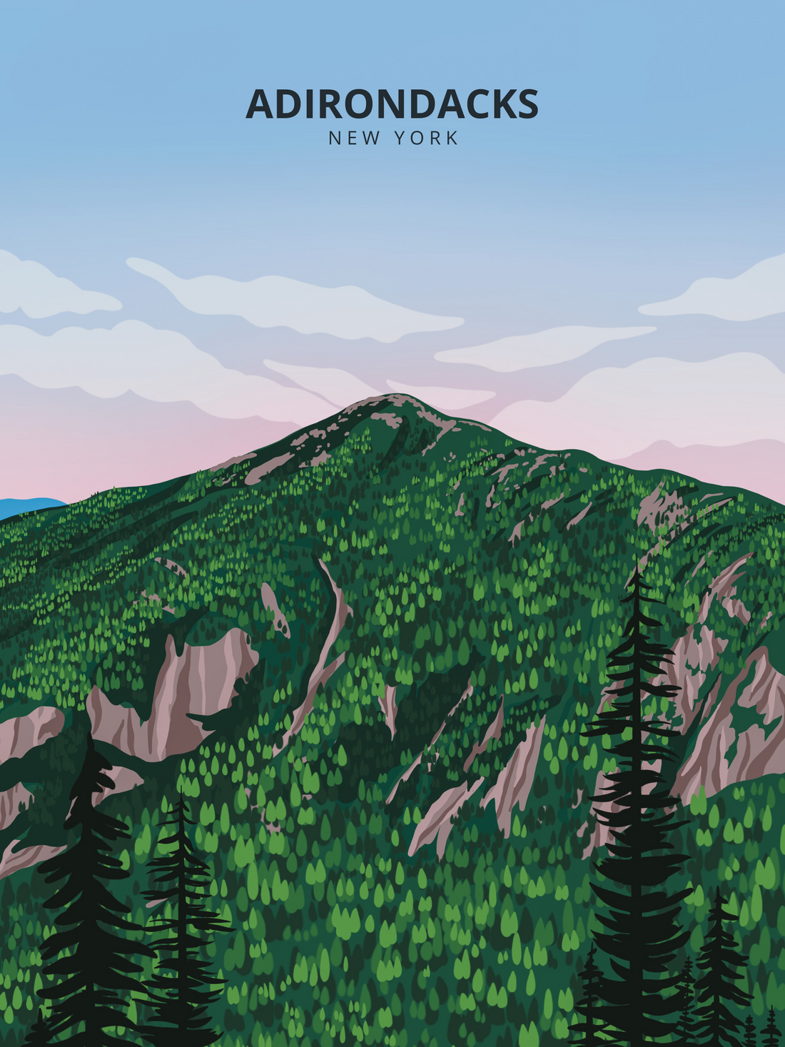 Mount Marcy Print