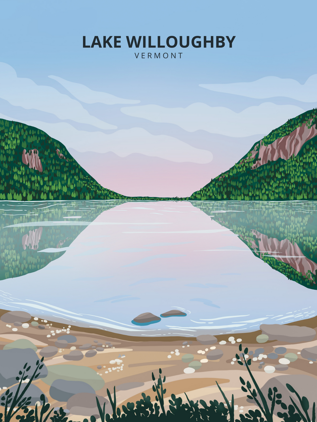 Lake Willoughby Print