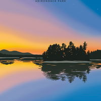 Raquette Lake Print