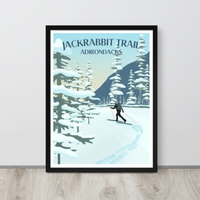 Jackrabbit Trail Print