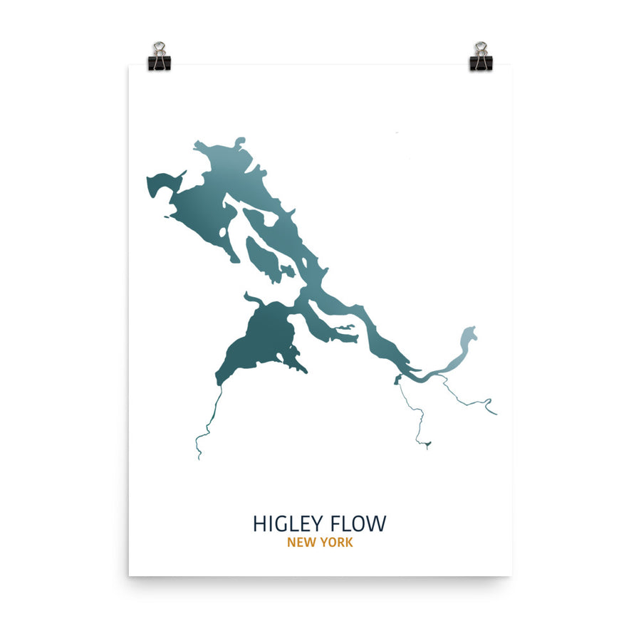 Higley Flow Map Print