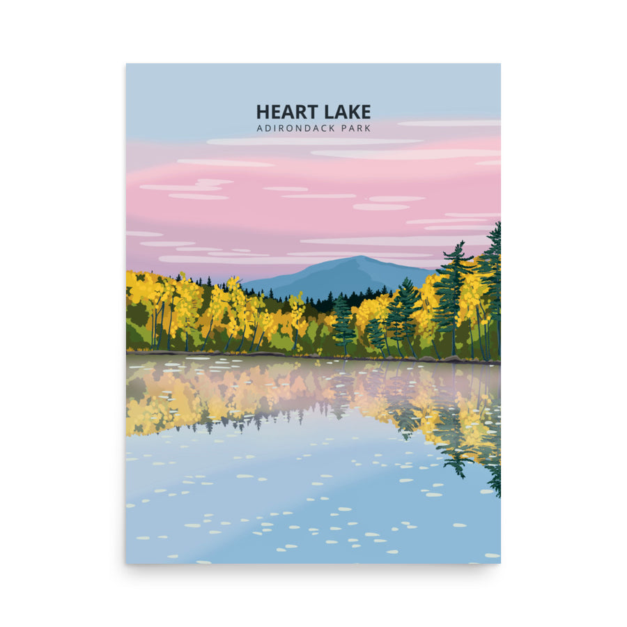 Heart Lake Print